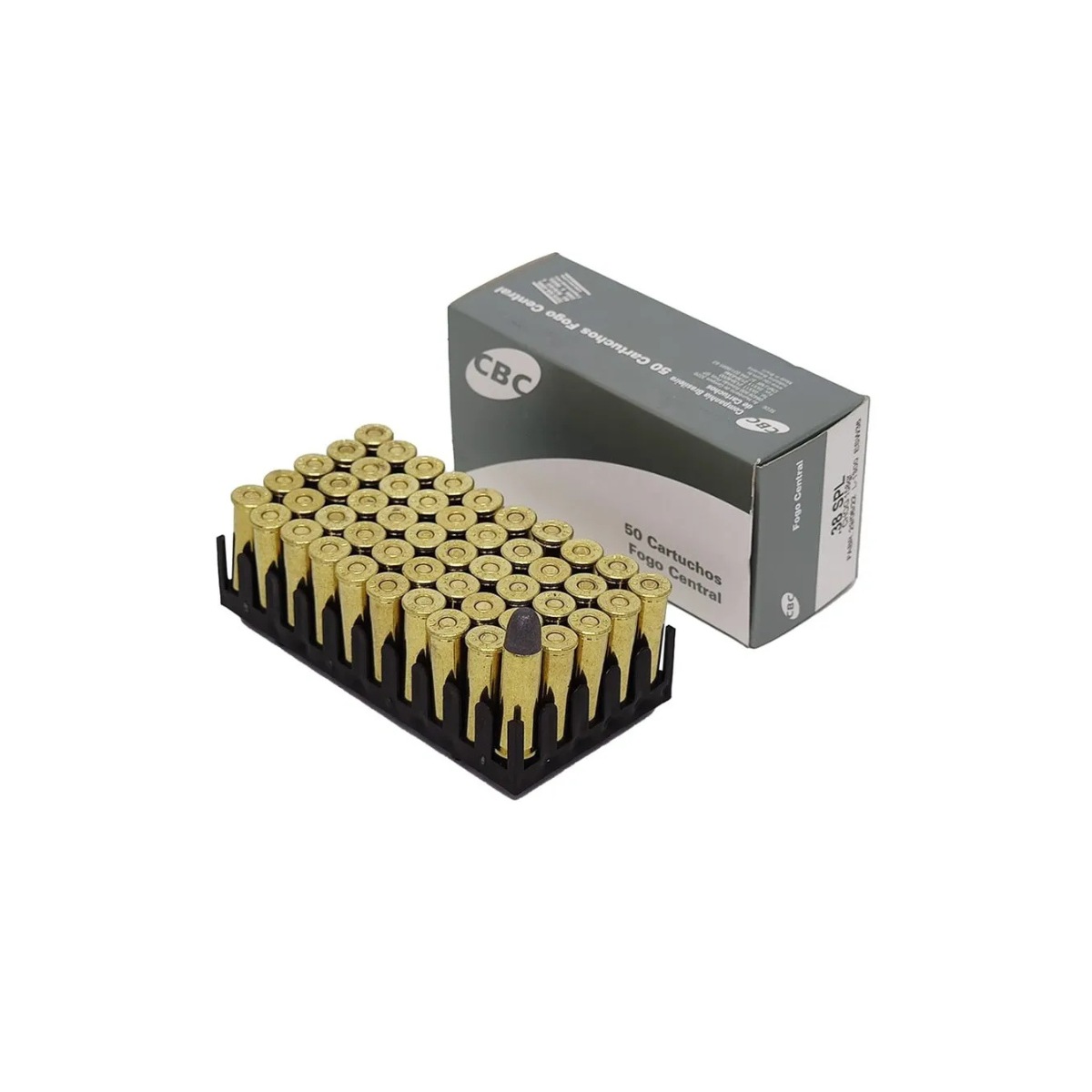 Munição CBC .38 SPL CHOG 158gr