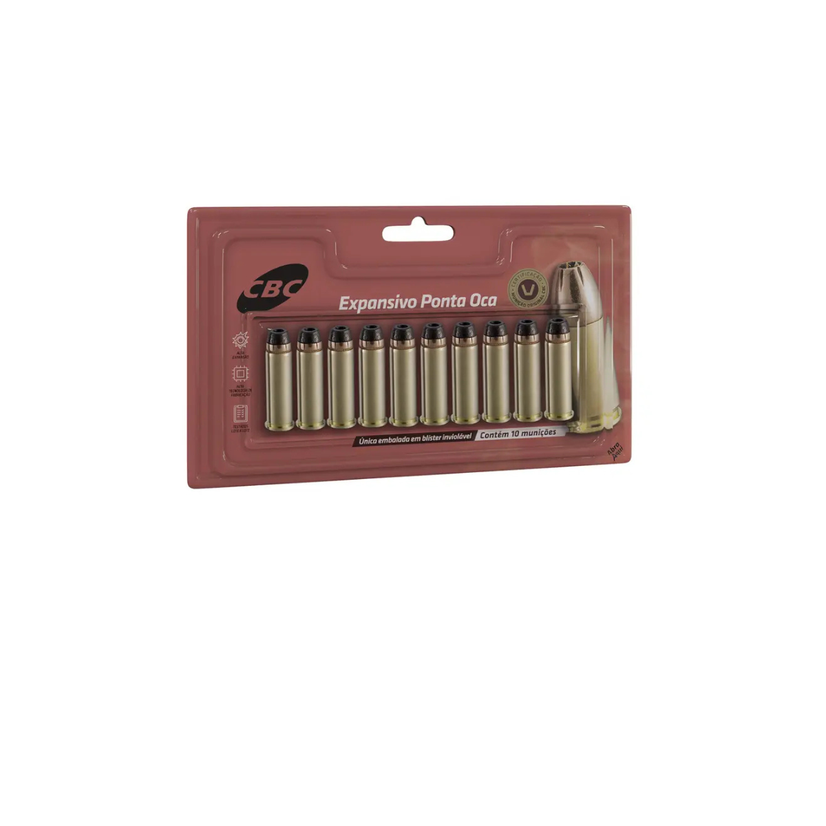 Munição CBC Calibre .38 SPL