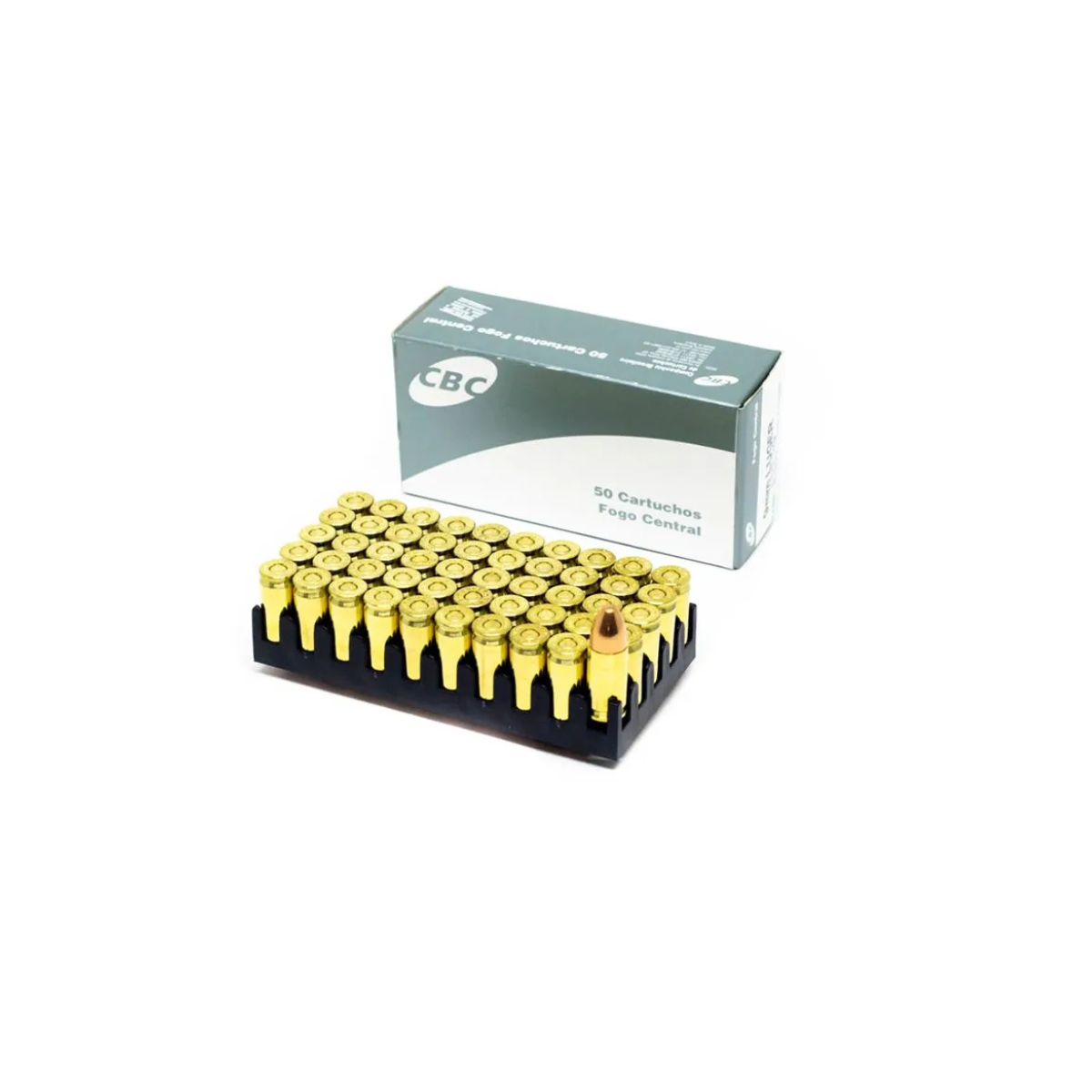 Munição CBC Calibre 9mm Luger ETOG 124gr