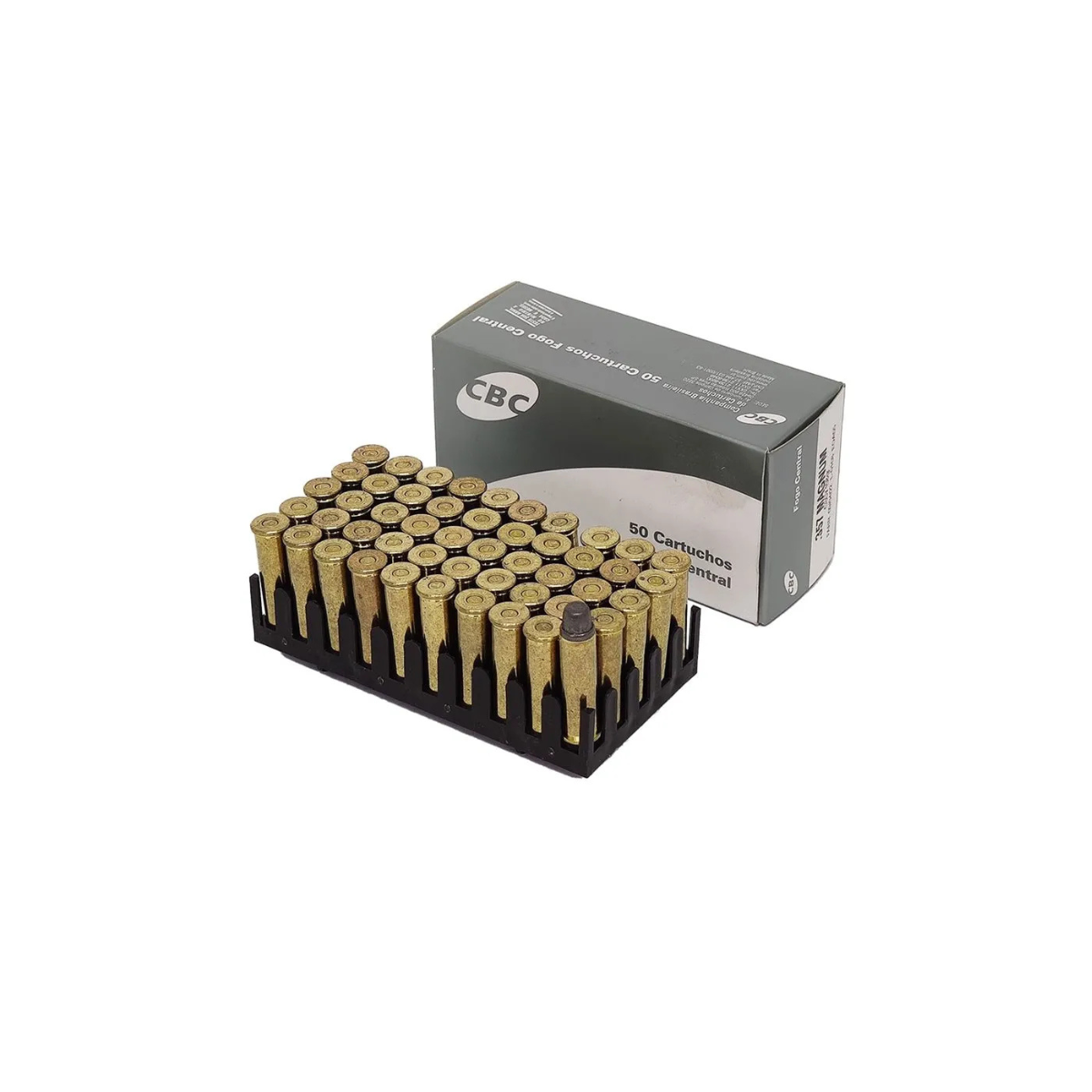 Munição CBC .357 Magnum CSCV 158gr