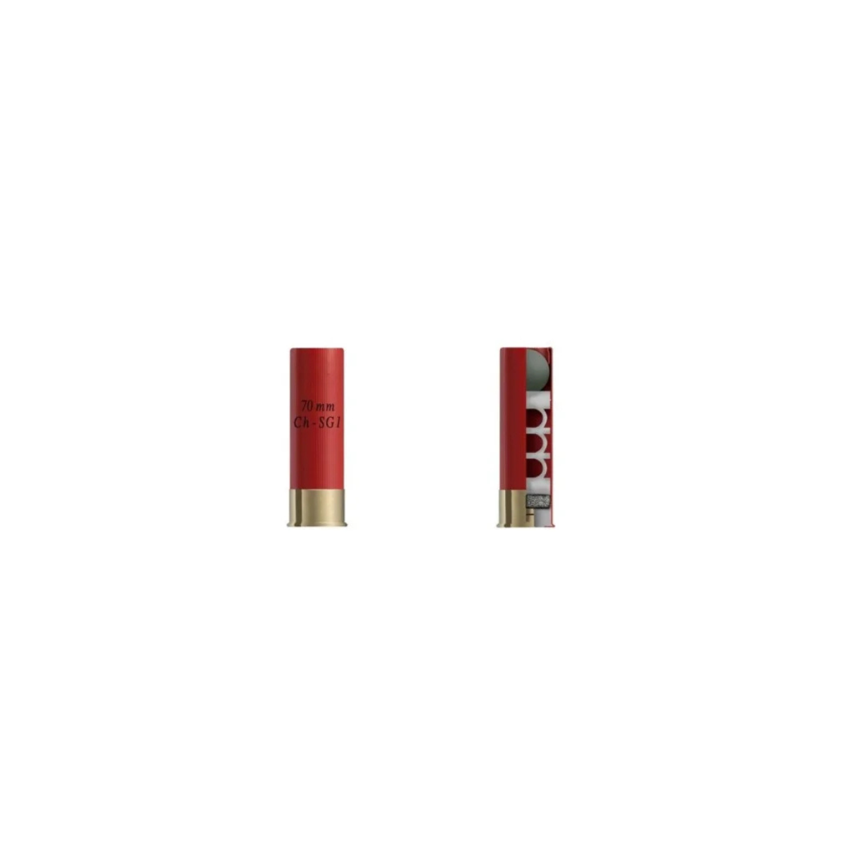 Munição CBC Velox calibre 12/70 Balote SG1 caixa com 10 unidades