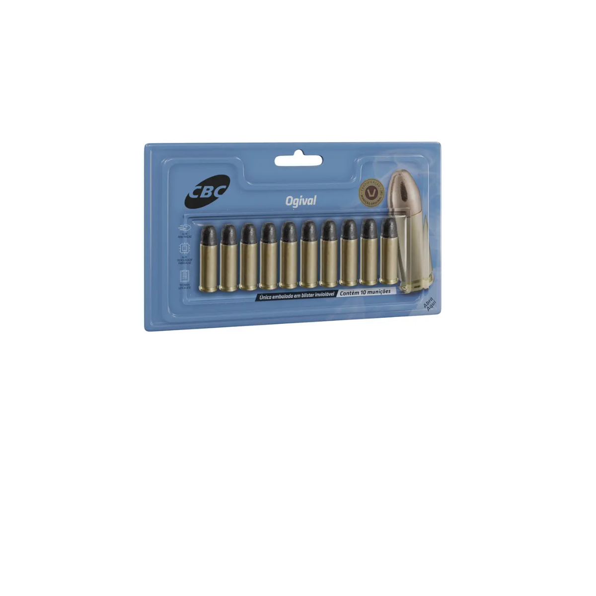 Munição CBC .32 S&W CHOG 98gr