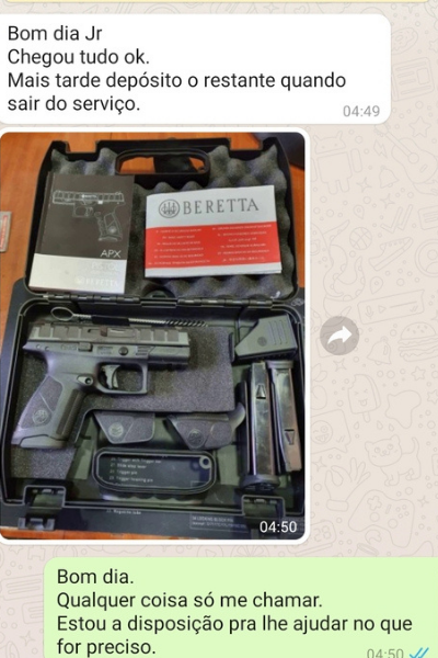 comprar armas de fogo